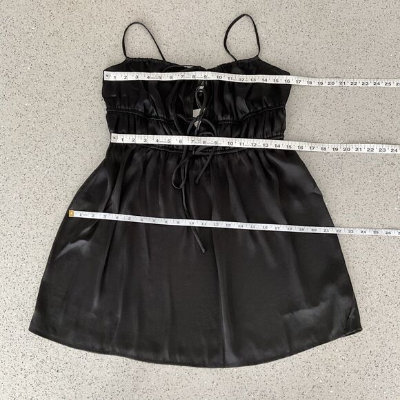 Intimately Free People Meant To Be Mini A-line Cocktails Dress Medium Black - Picture 10 of 13